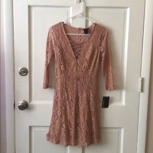 Brand New Pink Mini Dress Size 4